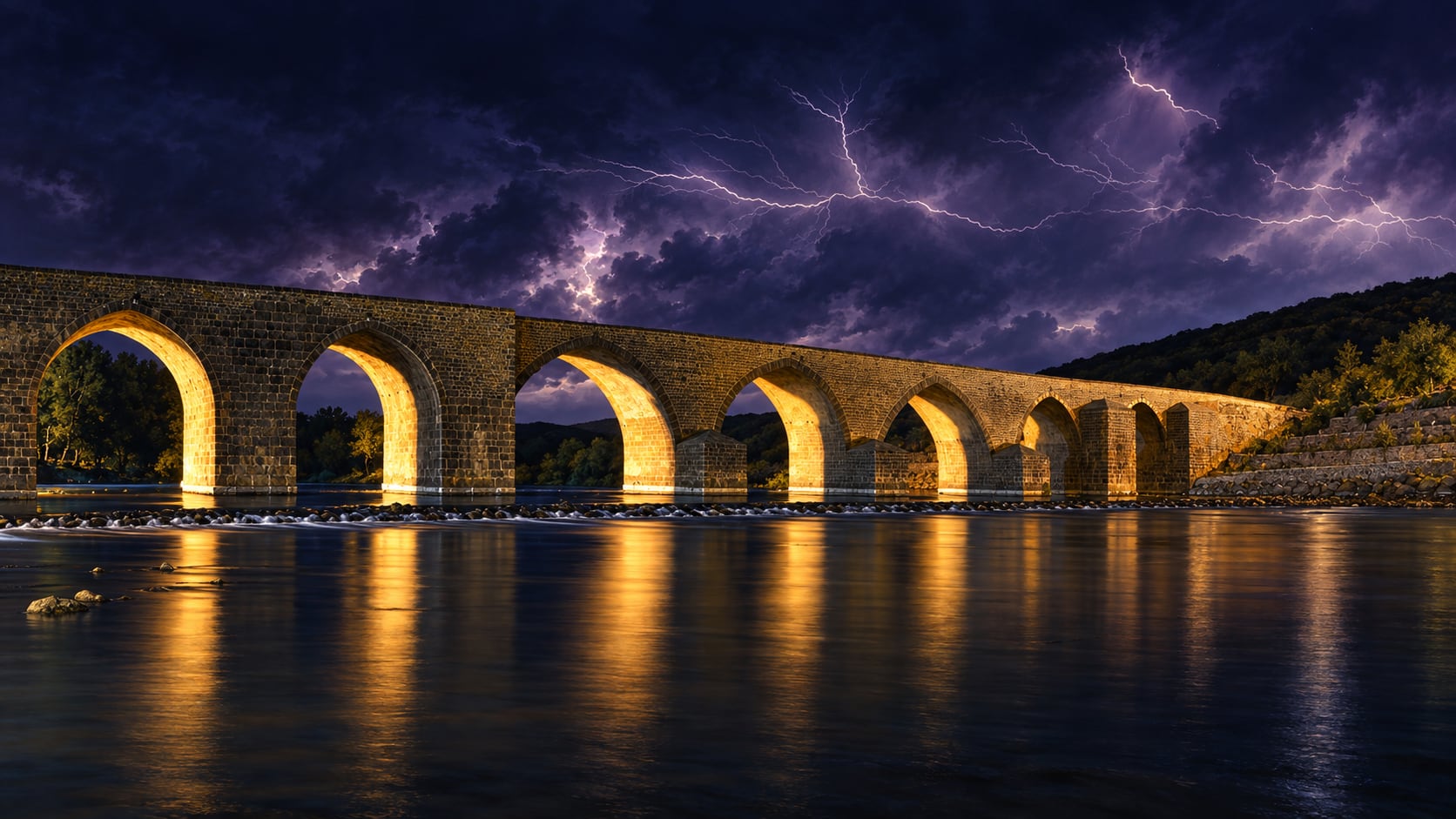 Tigris Bridge çizimi, Diyarbakır