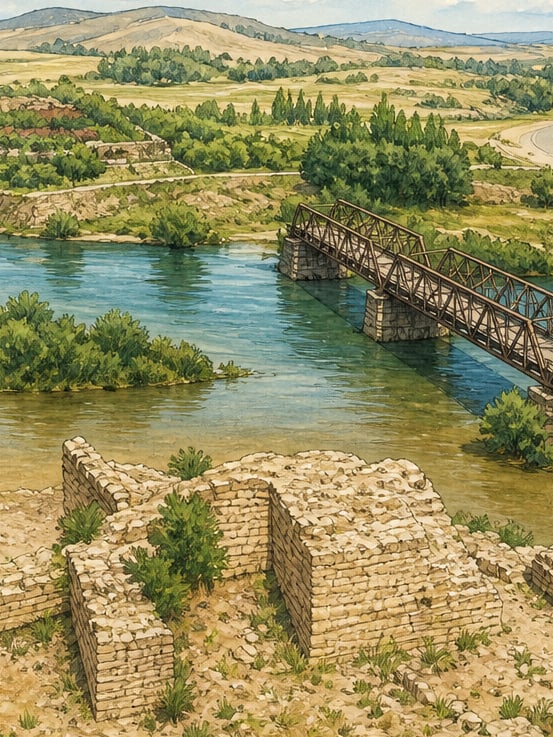 DikizTepe Sebeterias Castle çizimi, Bingöl