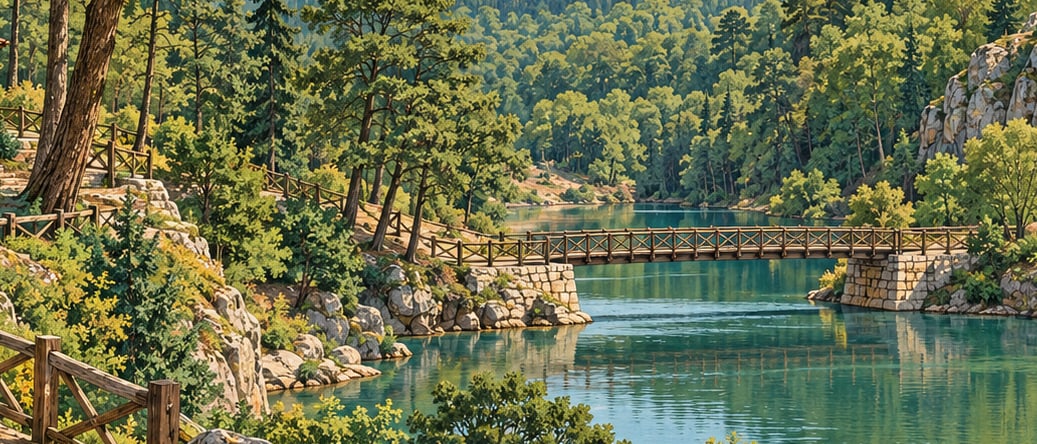 Divriği Cam Seyir Terası çizimi, Sivas