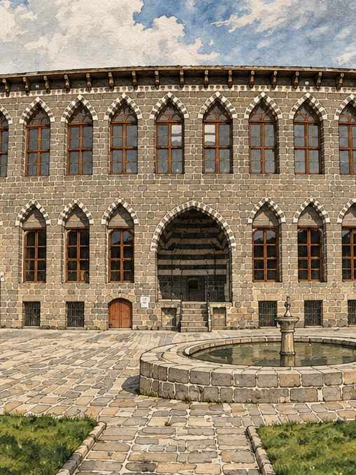 Diyarbakır Atatürk House Museum çizimi, Diyarbakır