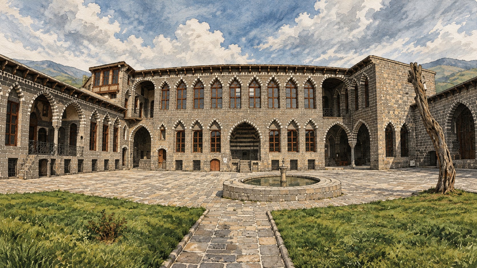 Diyarbakır Atatürk House Museum çizimi, Diyarbakır