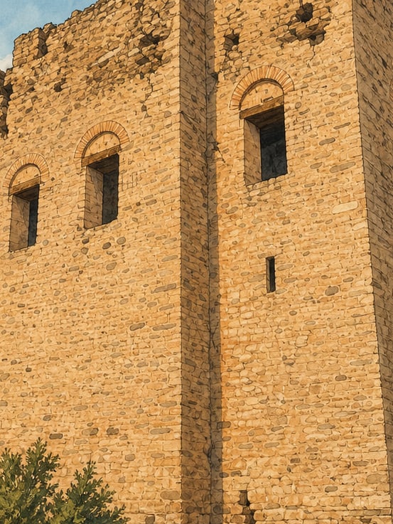 Donduran Tower çizimi, Aydın