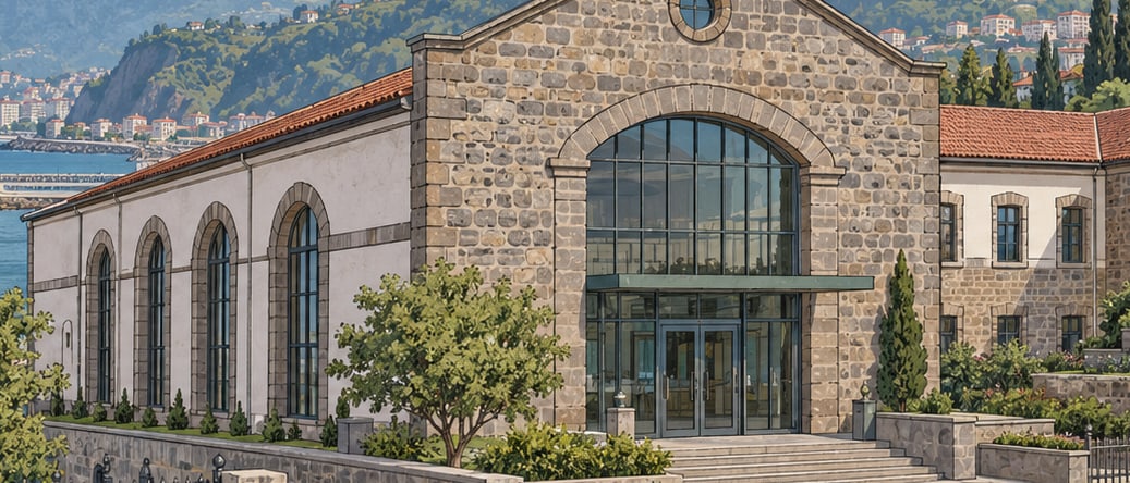 DSİ Taşkın Museum çizimi, Trabzon