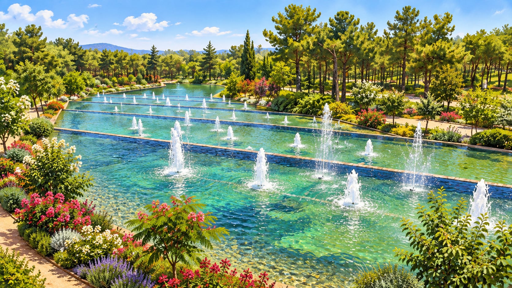 Dülükbaba Nature Park çizimi, Gaziantep