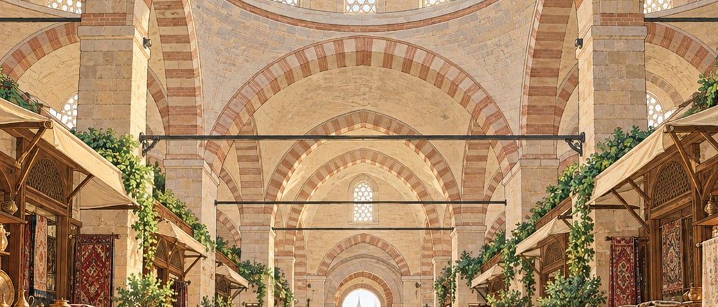 Edirne Bedesten çizimi, Edirne