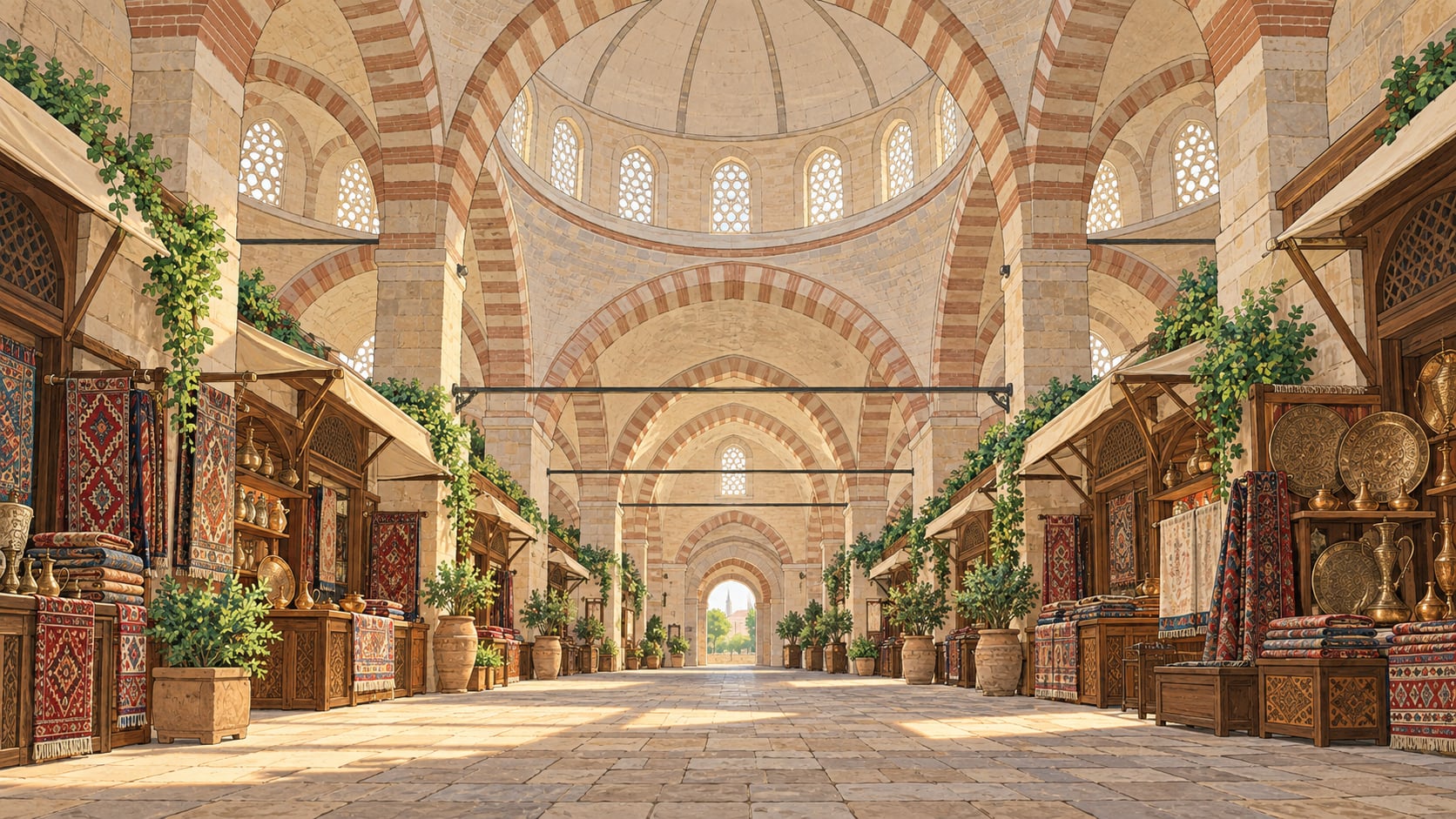 Edirne Bedesten çizimi, Edirne