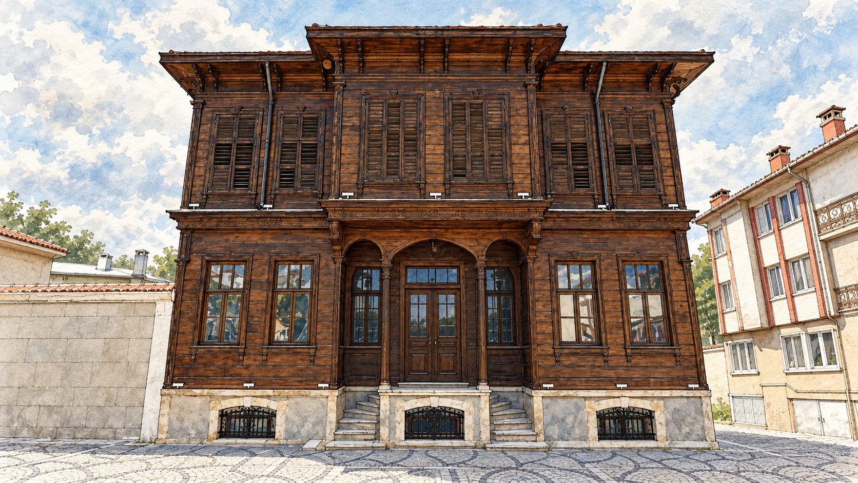 Edirne City Memory Museum çizimi, Edirne