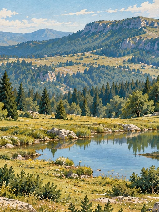 Ilustración: Parque natural de Efendioğlu Hanyanı, Giresun