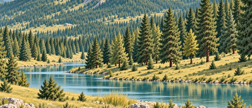 Efeoğlu Nature Park çizimi, İzmir