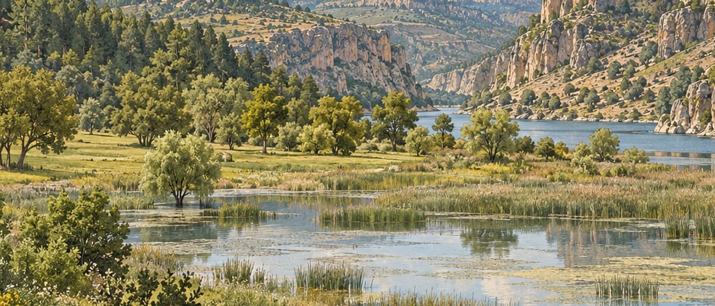 Eğil Peygamberler Nature Park çizimi, Diyarbakır
