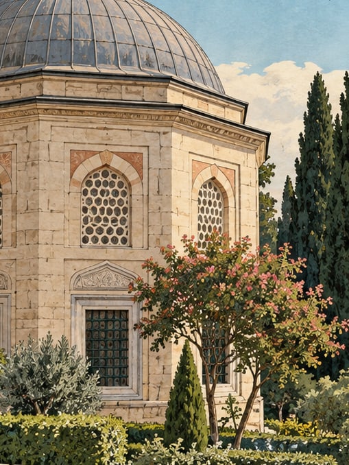 Ilustración: Tumba de Ekmekçi Ahmed Paşa, İstanbul