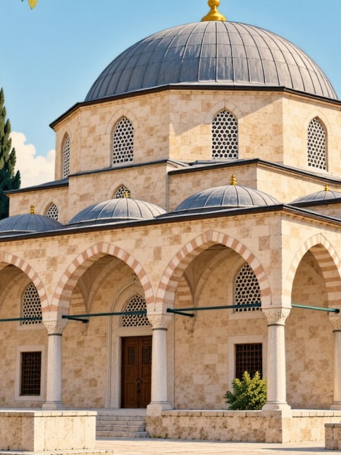 Ilustración: Mezquita de Elbaşoğlu, Tokat