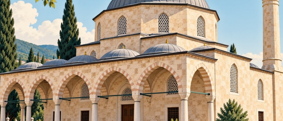 Elbaşoğlu Mosque çizimi, Tokat