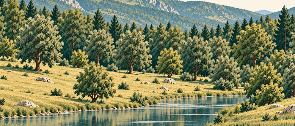 Elmasburnu Nature Park çizimi, İstanbul