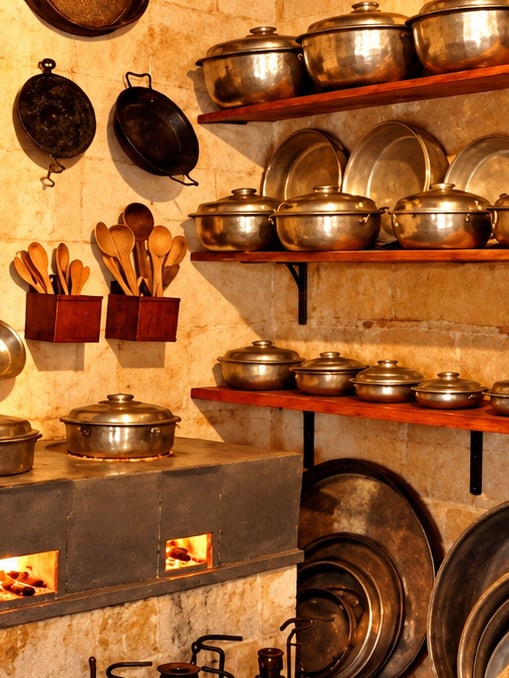 Ilustración: Museo de la Cocina Emine Göğüş, Gaziantep