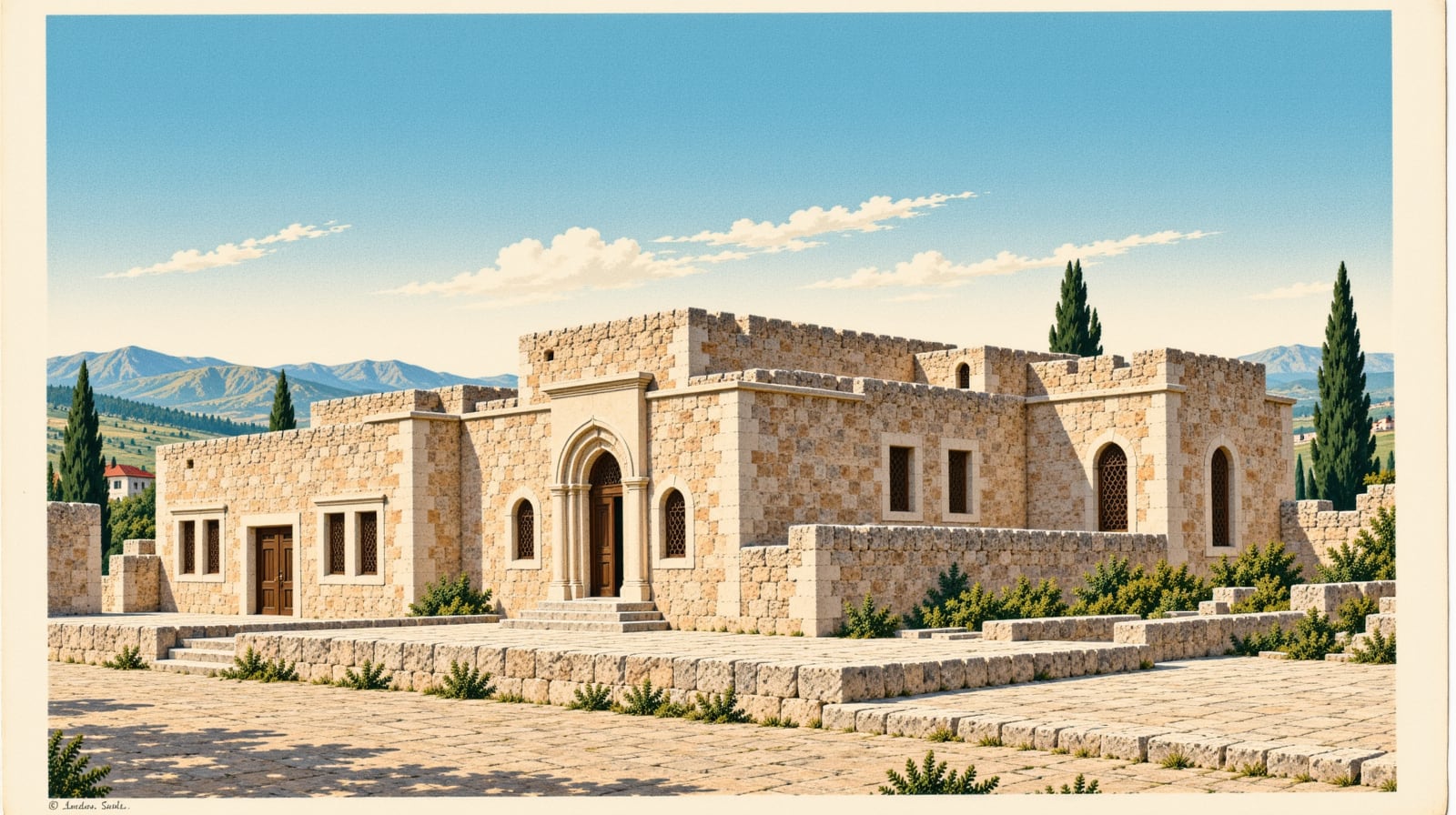 Ensari House çizimi, Şırnak