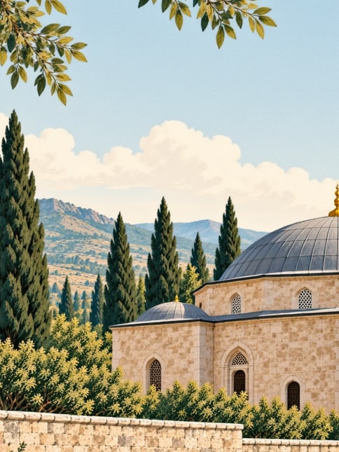 Ilustración: Mezquita de Erdoğdu Bey, Trabzon