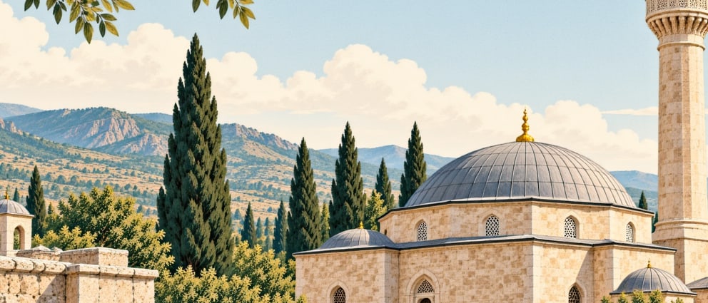 Erdoğdu Bey Mosque çizimi, Trabzon