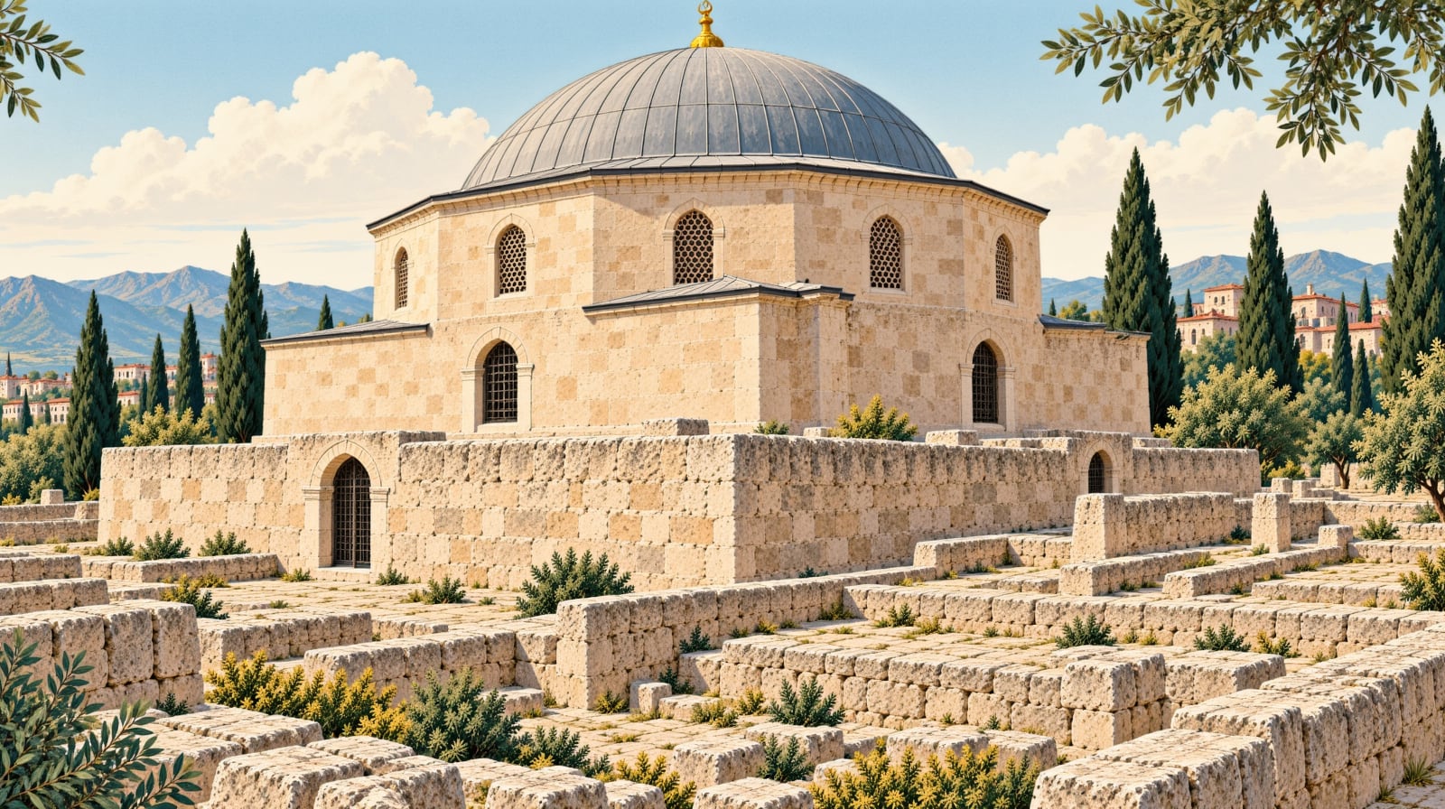 Erenler Tomb çizimi, Tokat