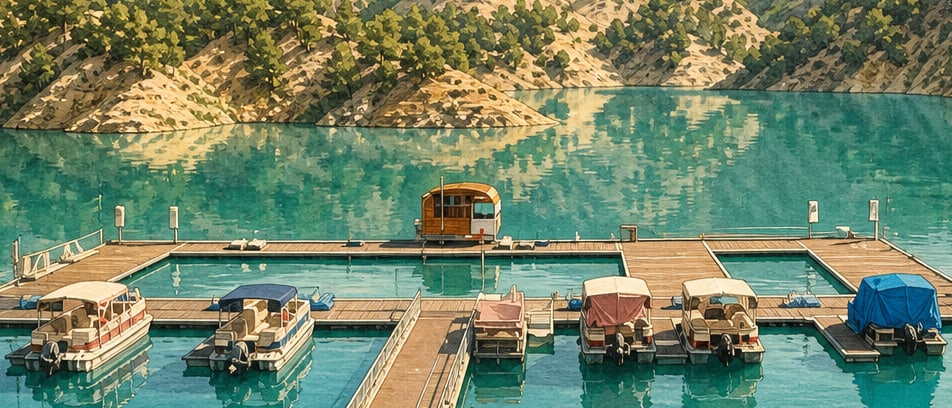 Ermenek Turkuaz Dam çizimi, Karaman