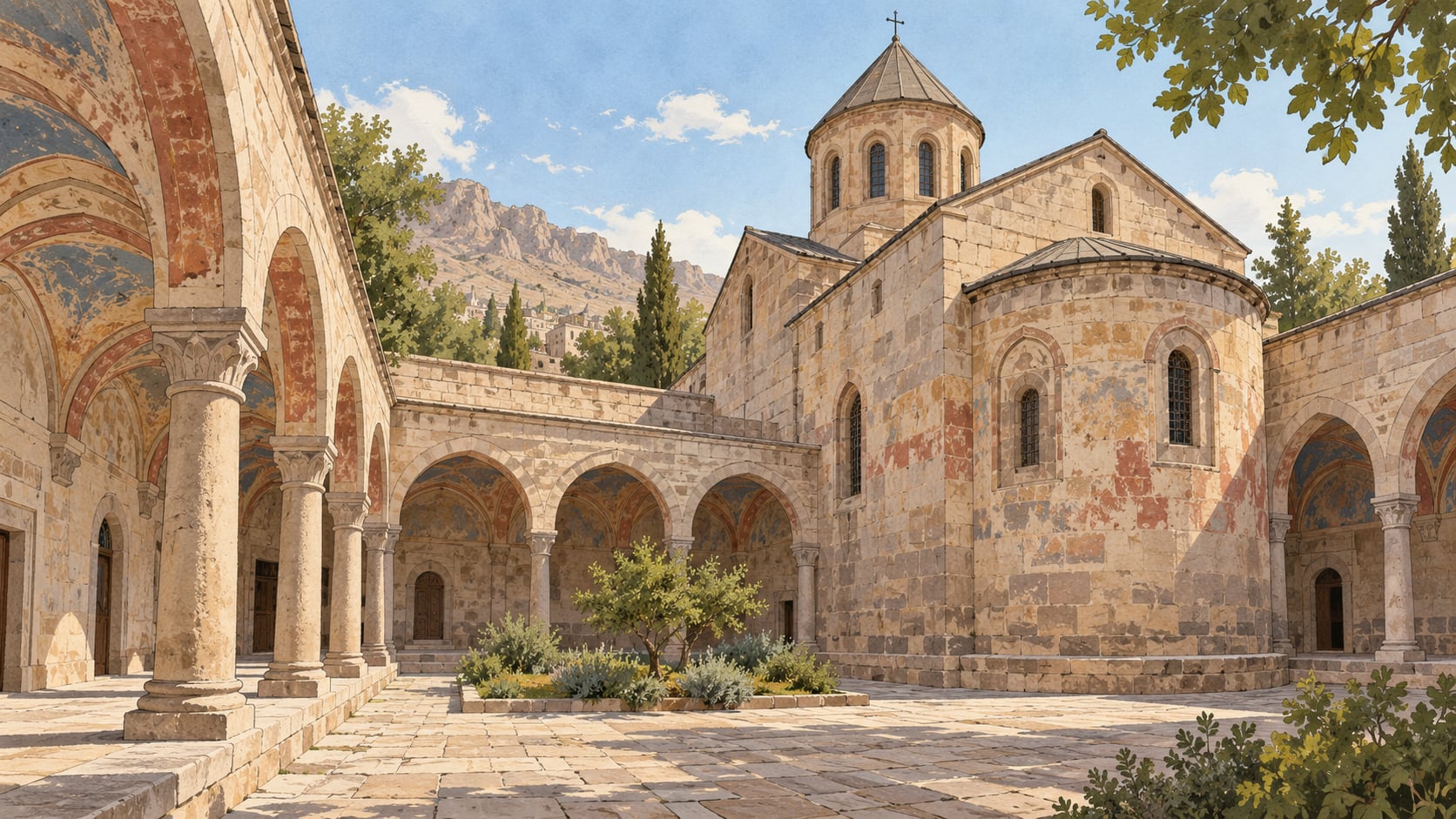 Armenian Church çizimi, Niğde