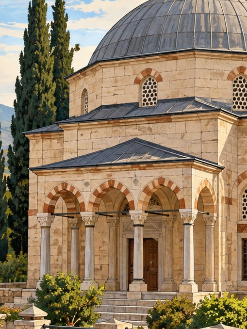 Ertuğrul Gazi Tomb çizimi, Bilecik
