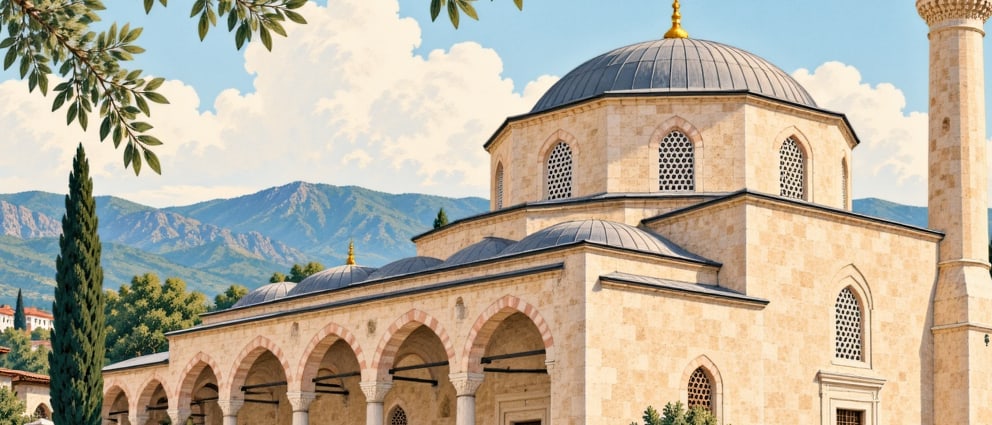 Erzurum Great Mosque çizimi, Erzurum
