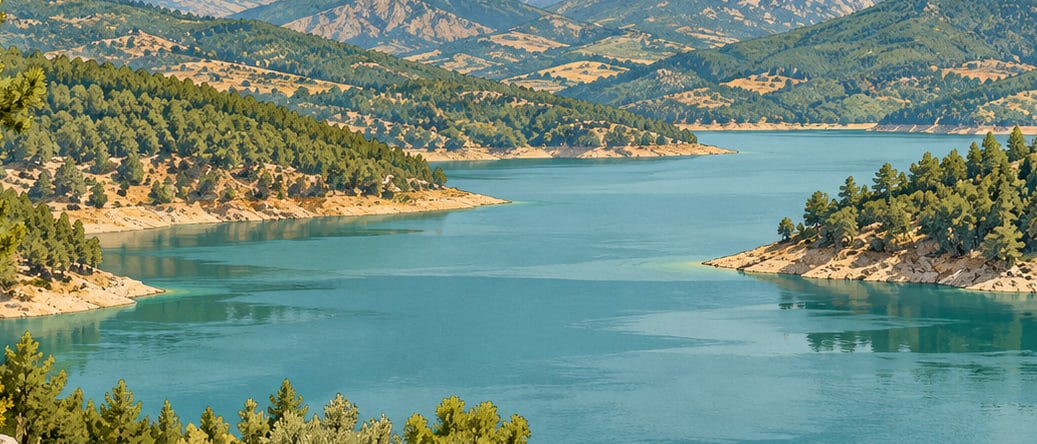 Eşen Pond çizimi, Denizli