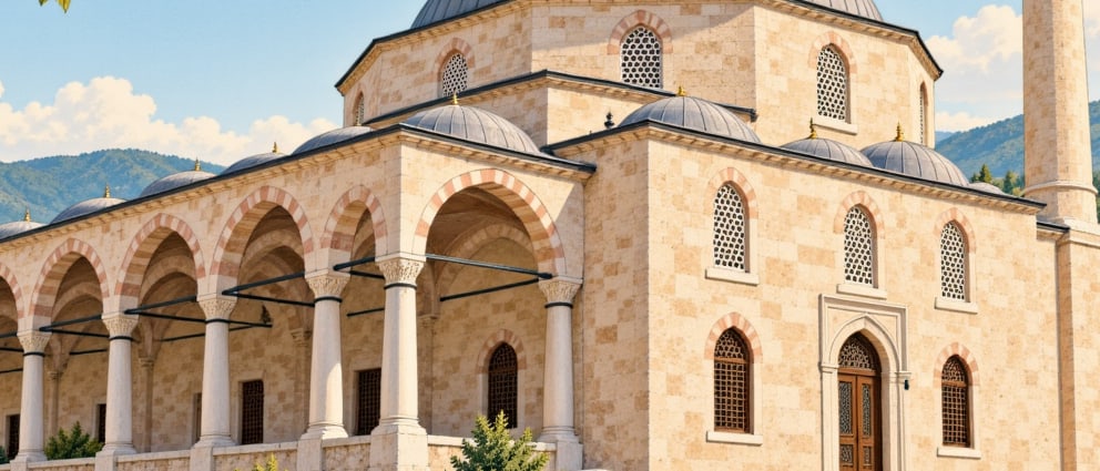 Esenlik Mosque çizimi, Muş