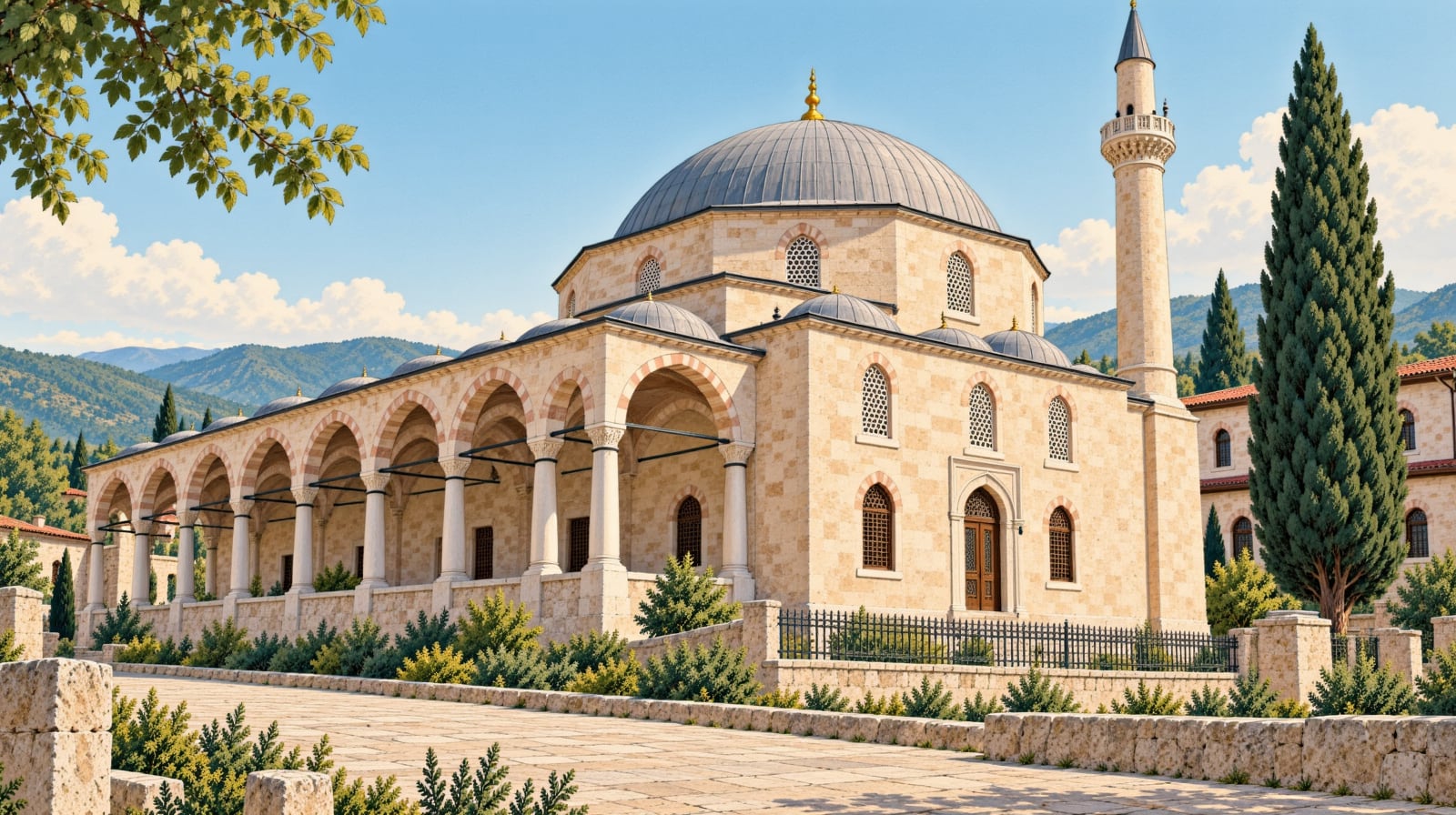 Esenlik Mosque çizimi, Muş