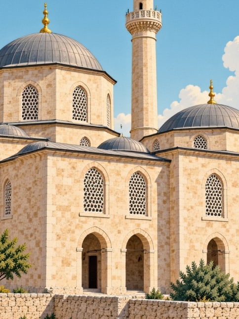 Eshab-ı Kehf Complex çizimi, Kahramanmaraş
