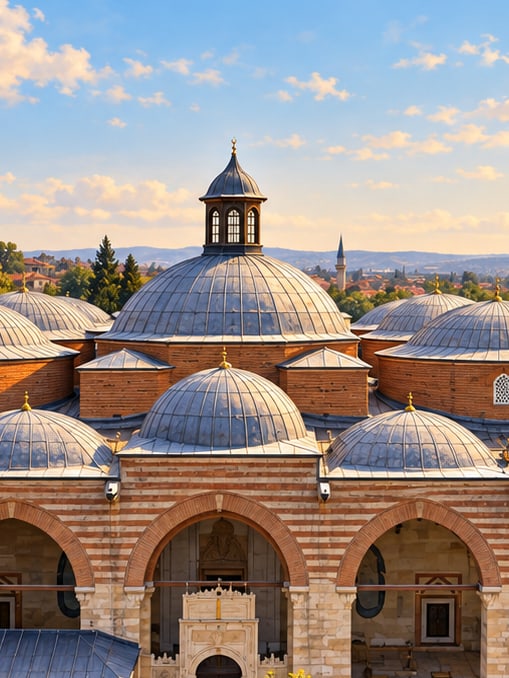 Old Mosque çizimi, Edirne
