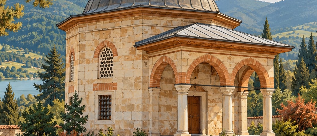 Eskici Baba Tomb çizimi, Bolu