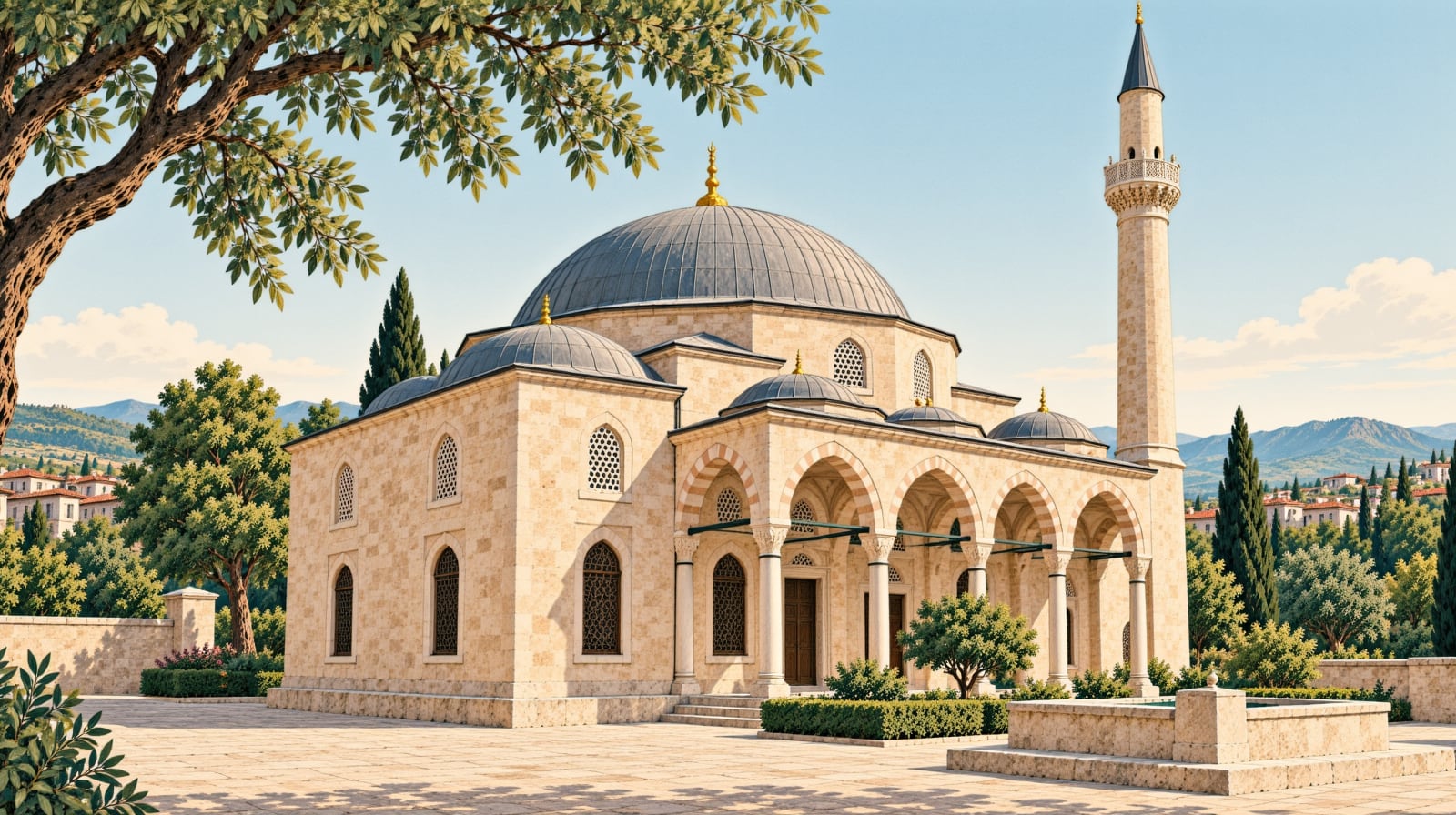 Eskicioğlu Mosque çizimi, Ankara