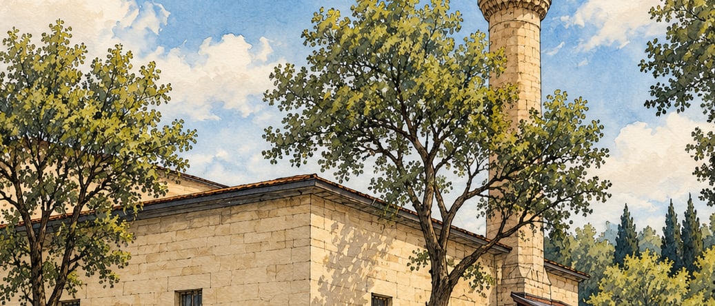 Eskisaray Mosque çizimi, Adıyaman