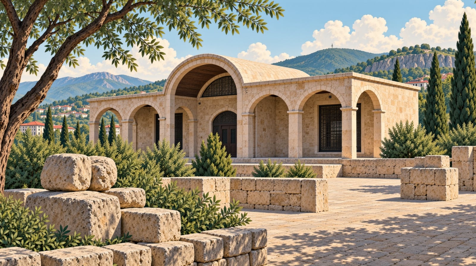 Eskişehir Eti Archaeological Museum çizimi, Eskişehir