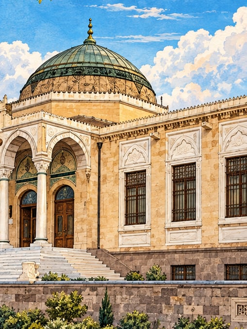 Ethnography Museum çizimi, Ankara