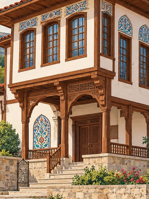 Evliya Çelebi Culture Art House çizimi, Kütahya