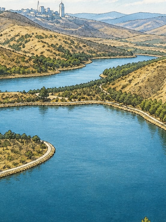 Eymir Lake çizimi, Ankara