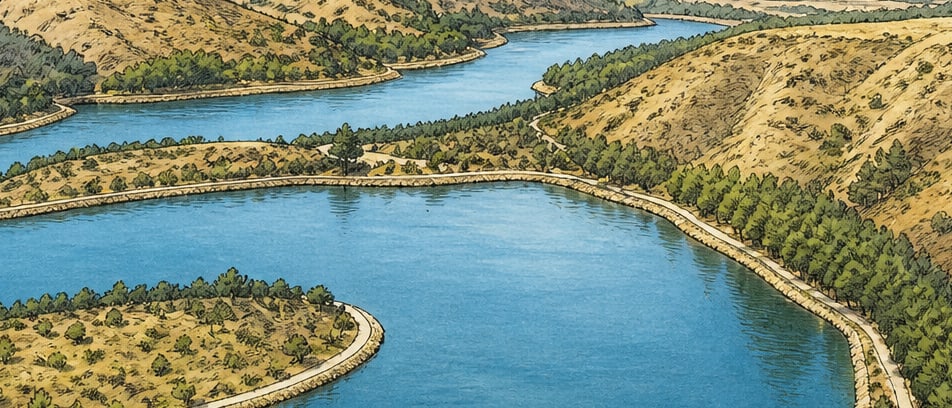 Eymir Lake çizimi, Ankara