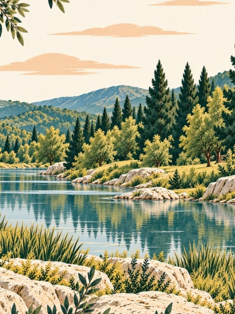 Ilustración: Parque natural F. Rıfkı Atay, İstanbul