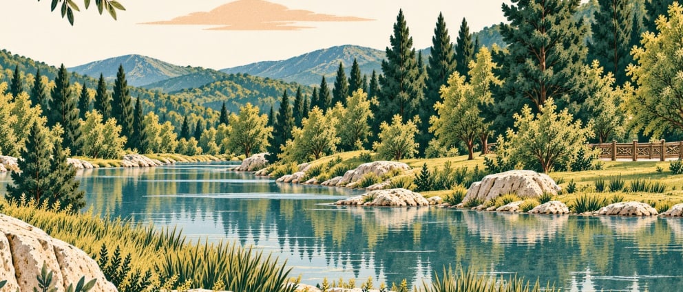 F. Rıfkı Atay Nature Park çizimi, İstanbul