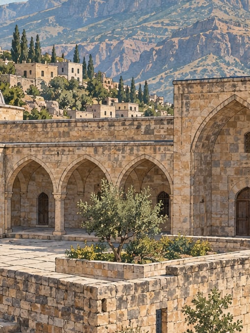 Ilustración: Madraza de Faki Teyran, Şırnak