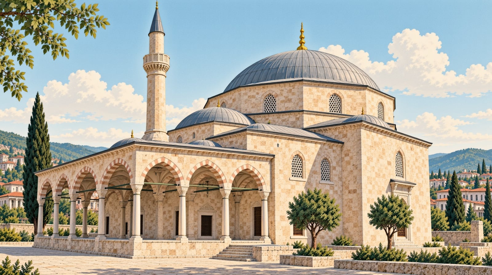 Fatih Mosque çizimi, Bartın