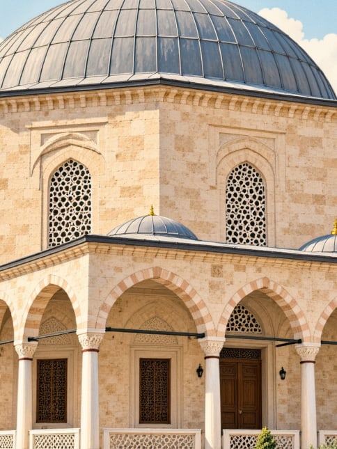 Ilustración: Mezquita de Fatih Paşa, Diyarbakır