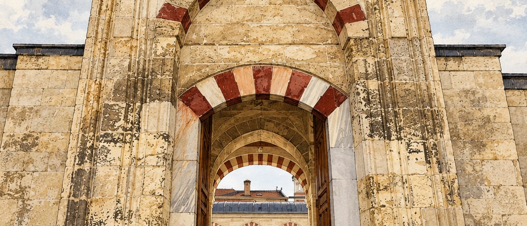 Fatih Sultan Mehmet Museum çizimi, Edirne