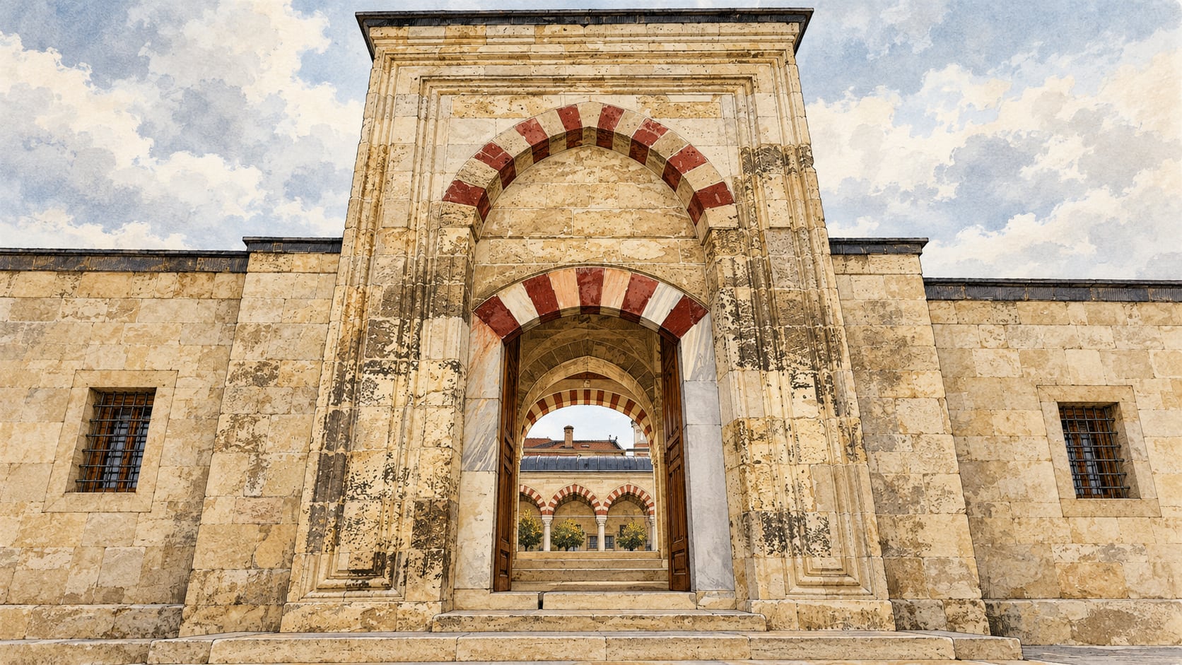 Fatih Sultan Mehmet Museum çizimi, Edirne