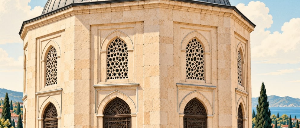 Feridun Paşa Tomb çizimi, İstanbul
