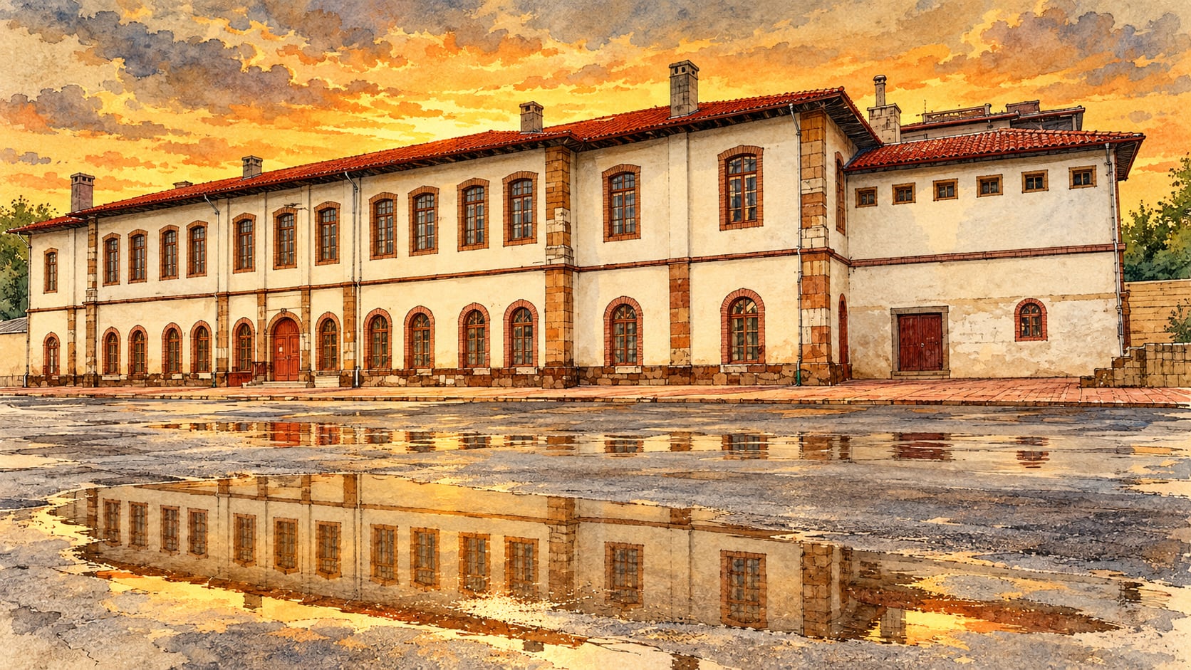 Ferit Akalın Radio and Communication Museum çizimi, Çankırı