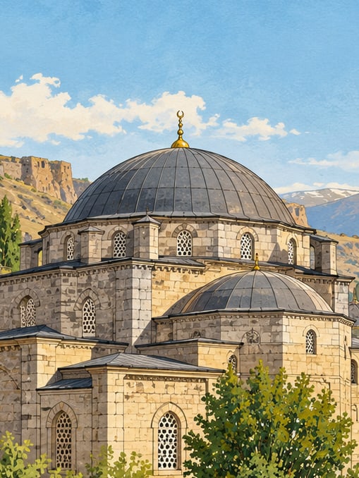 Ilustración: Mezquita de Fethiye, Kars